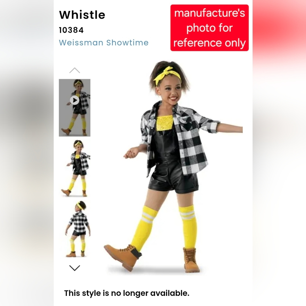 COSTUME, Hip Hop. child Medium. 3 Pieces.